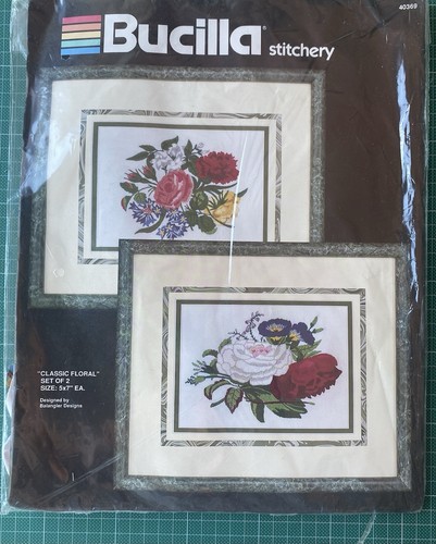 Floral embroidery kit - kit,