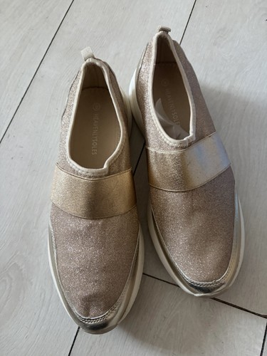 Williams gold glitter pumps - williams,