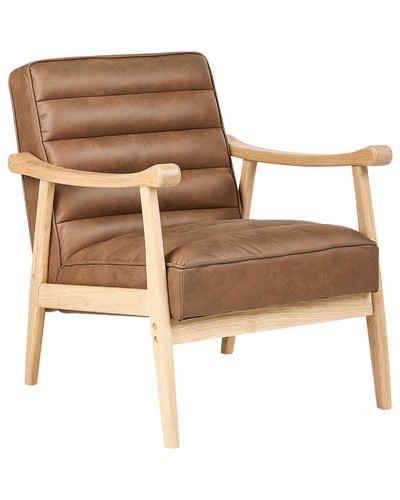 Armchair leknes faux leather - leknes,