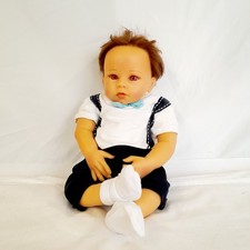 Ashton-Drake Boy Doll by Linda Murray  Vinyl With Soft Body Breathes & 'Talks'