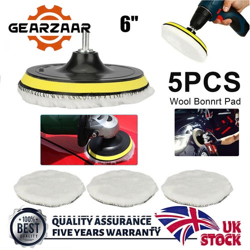 Buffing polishing pads - 3x, 6"