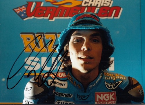 Chris vermeulen hand signed - chris,