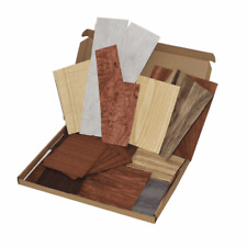 Box of Wood veneer offcuts