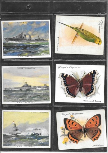 Player british butterflies - player's,