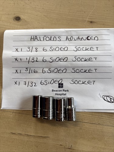 Halfords advanced sockets - halfords,