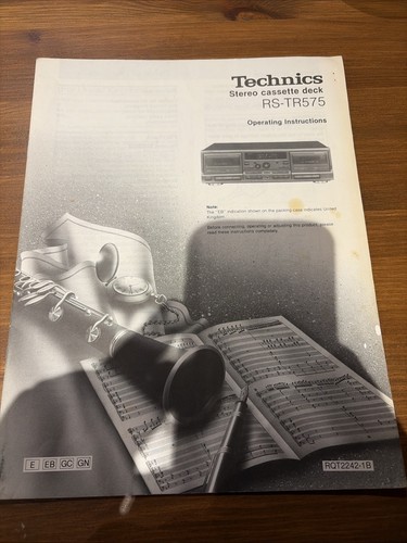 Technics stereo tape deck - stereo,