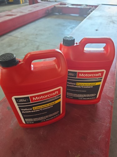 Two gallons ford yellow - two,