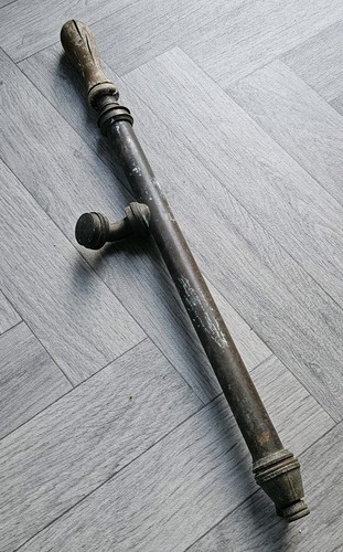 Vintage mysto brass garden - 20",