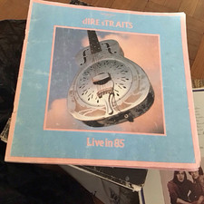 DIRE STRAITS  LIVE 85/6 TOUR PROGRAMME ☆ Free Poster☆