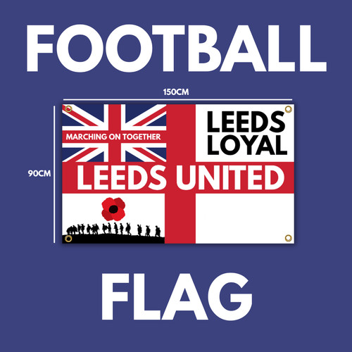 Leeds football flag - flag,