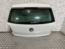 09-17 VW POLO 6R MK8 3/5 DOOR TAILGATE WHITE PAINT CODE LB9A (SCRATCHED)
