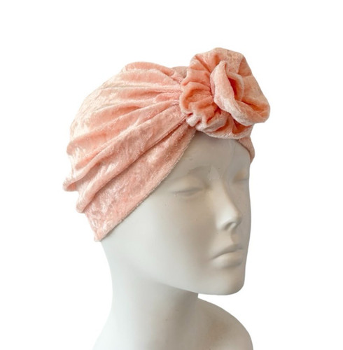 Pink stretchy velvet - velvet, vintage