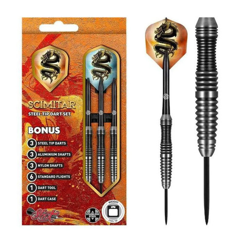 Shot darts scimitar steel - scimitar, tip