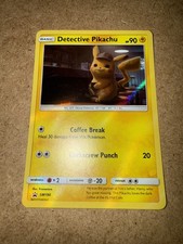 Pokemon Detective Pikachu SM190 Holo Promo Card 