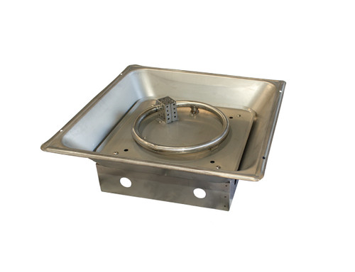 Hiland natural gas fire - 19",
