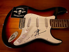 Synyster Gates signed guitar Avenged Sevenfold Proof