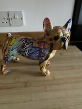 Graffiti French Bulldog Statue Ornament