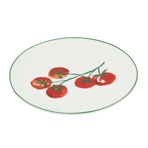 Vine tomato side plate - tomato, plate,