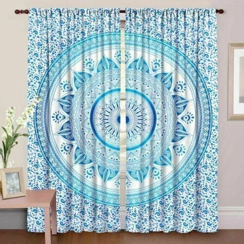 Indian bohemian door - bohemian, curtain
