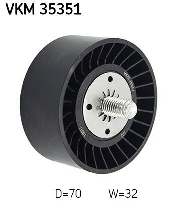 Ribbed belt deflection guide - v-ribbed,