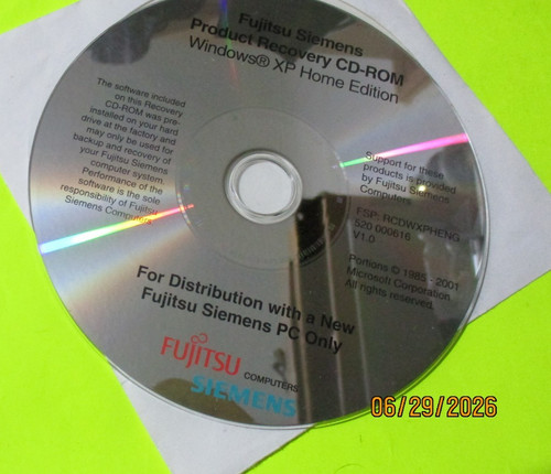 Genuine windows home - xp,