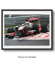 Jenson Button Mercedes Hand