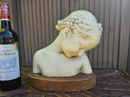 Antique 19thc rare - , bust