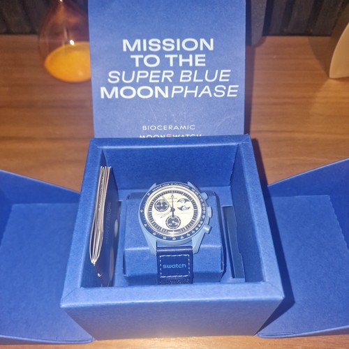 Swatch omega mission the - to,