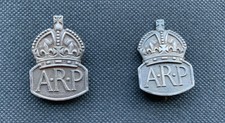 Silver ARP Badges - London -