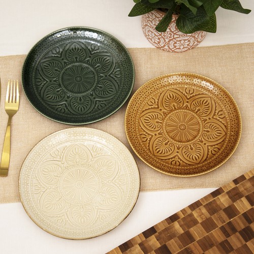 Set embossed leaf - 6,