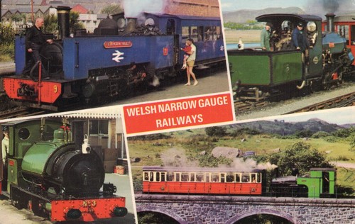 Postcard narrow gauge railways - gauge,