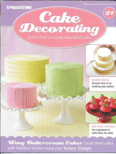 Deagostini cake decorating - cake,