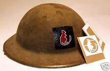 British Helmet Stencil 8th