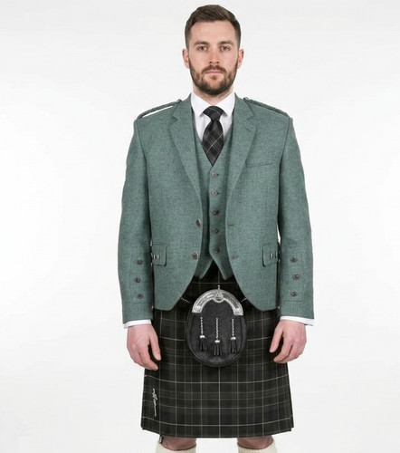Lovat green crial argyle - lovat, kilt