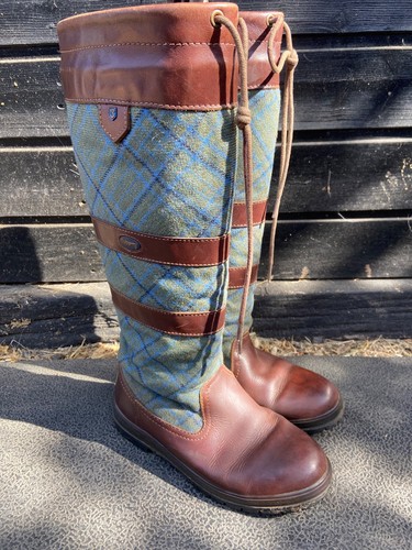 Dubarry tweed boots size - , 5