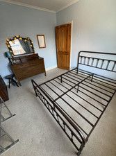 Metal Bed Frame Vintage Iron