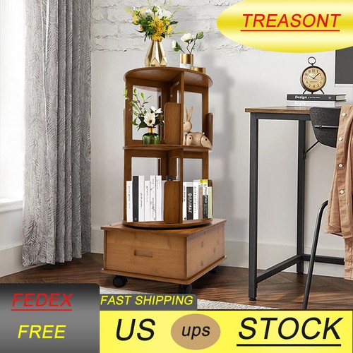 Rotating bookshelf swivel - rotating,