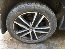 VOLKSWAGEN VW CADDY TOURAN 2004-2015 17 INCH ALLOY WHEELS 205/55/17 - SET