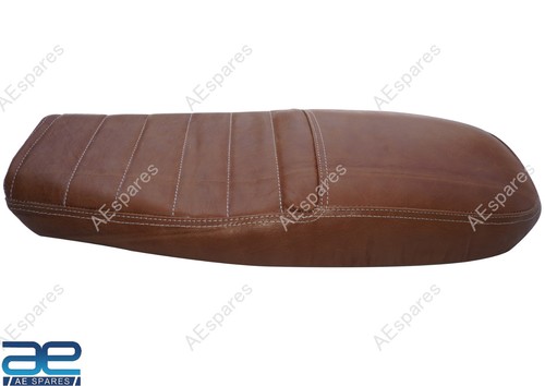 Brown leather dual - brown, seat