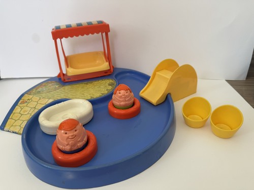 Vintage weebles swimming - weebles,