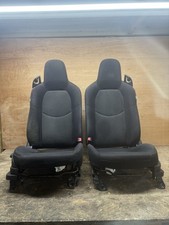 MAZDA MX5 MK3 NC2 2009-2015 PAIR Seats Black Cloth with Airbag-