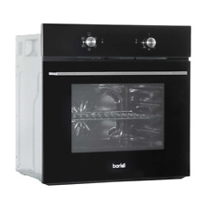 Baridi DH124 Built-In Five Function Fan Assisted Single Electric Oven 60cm Black