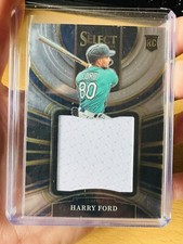 HARRY FORD SEATTLE MARINERS GB 2023 PANINI SELECT JUMBO ROOKIE PATCH #PJS-HF RC