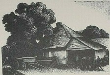 BLACKSMITH SMITHY Print