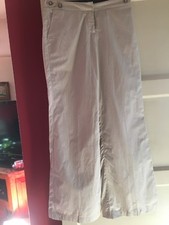 Full Circle Trousers 26xs Regular 100% Cotton White