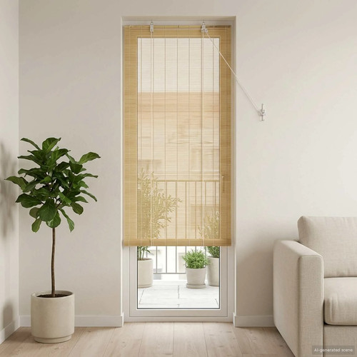 Walplus natural bamboo roller - walplus,