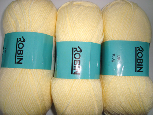 Robin double knitting - robin, wool
