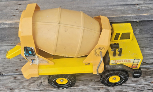 Vintage 1980s tonka cement - 1980s,