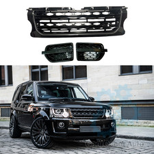 3PCS Front Grille Mesh Side