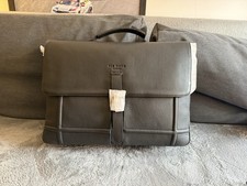Ted Baker Black Leather Laptop
